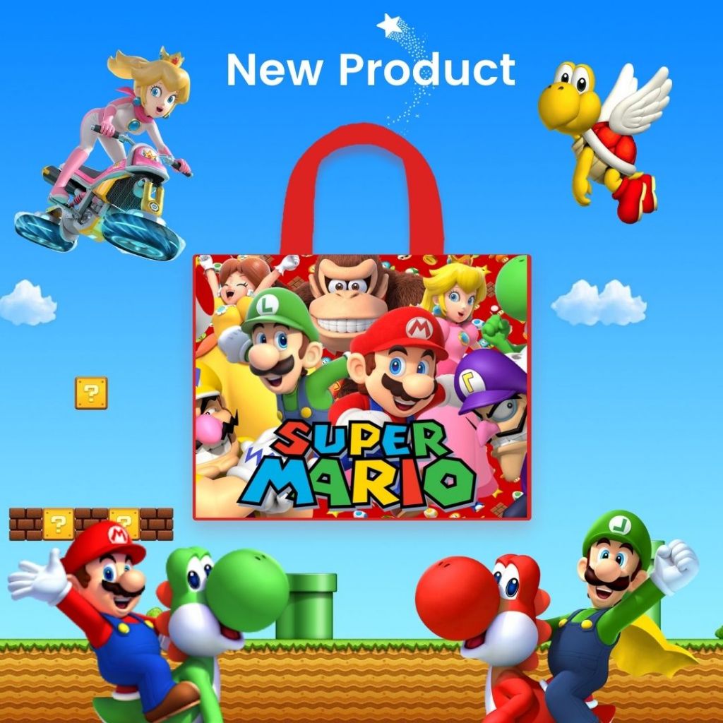 

New Tas Ultah Goodiebag Super Mario Exclusive