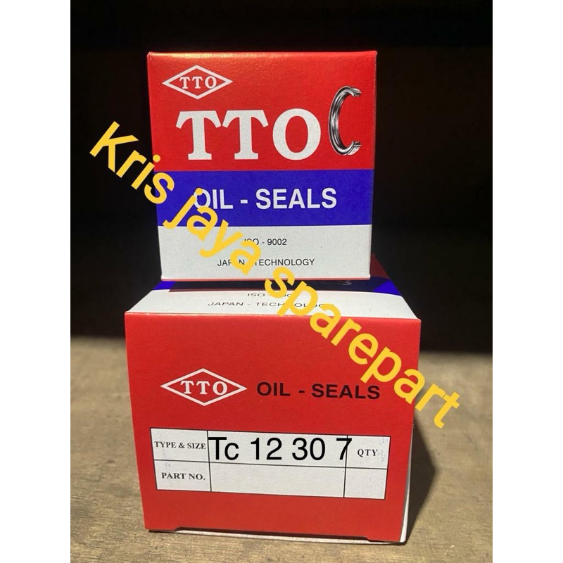 Oil seal Seri Tc 12 30 7 Merk TTO