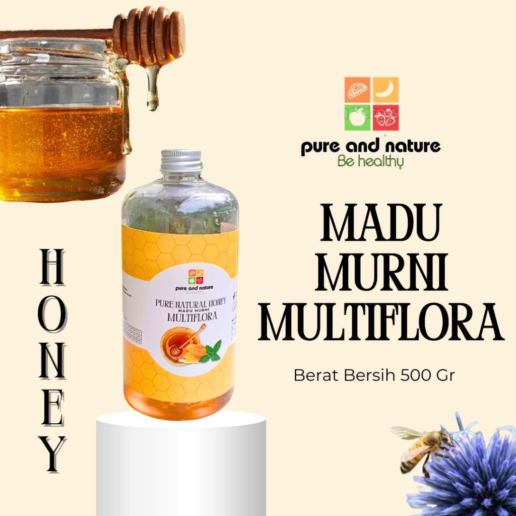 

Madu Murni/ Madu Asli/ Pure and Nature Raw Natural Honey