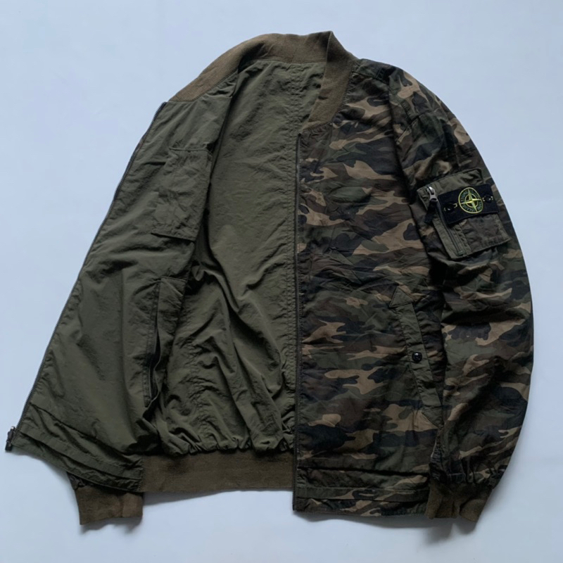 Stone Island Bomber Reversible Jacket