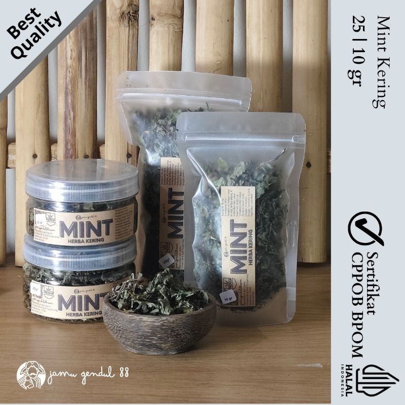 

Mint Kering - Dried Mint by Jamu Gendul 88