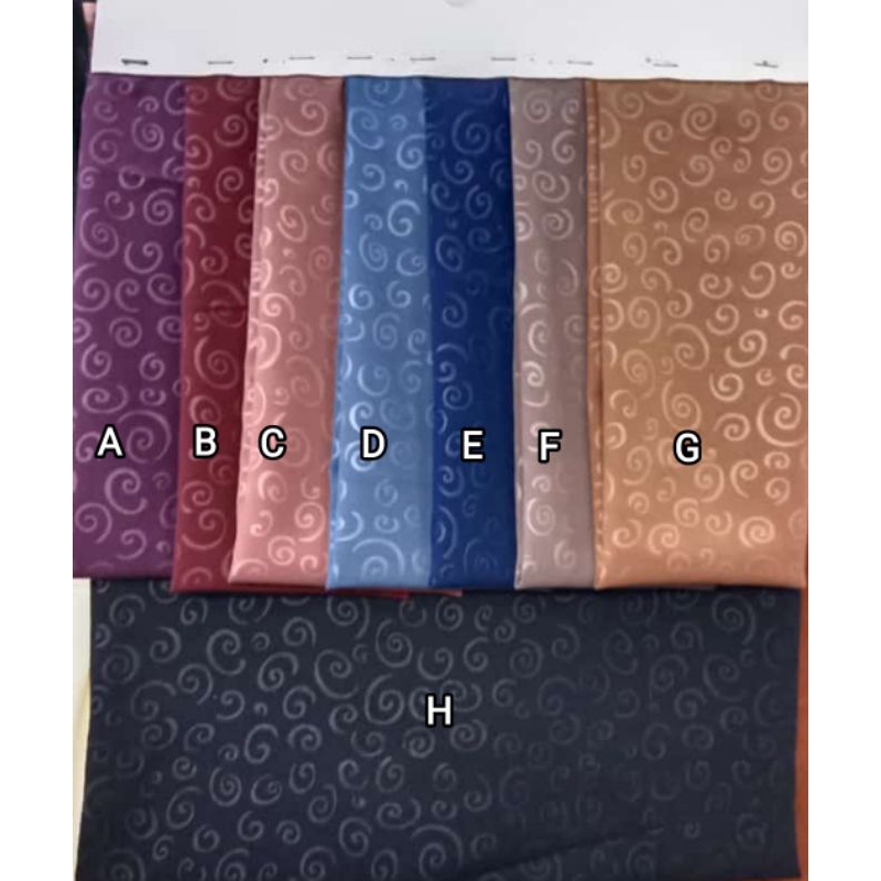 Kain Embos Wolfis Motif / Woolpeach Premium 8600 Harga u/ persetengah meter