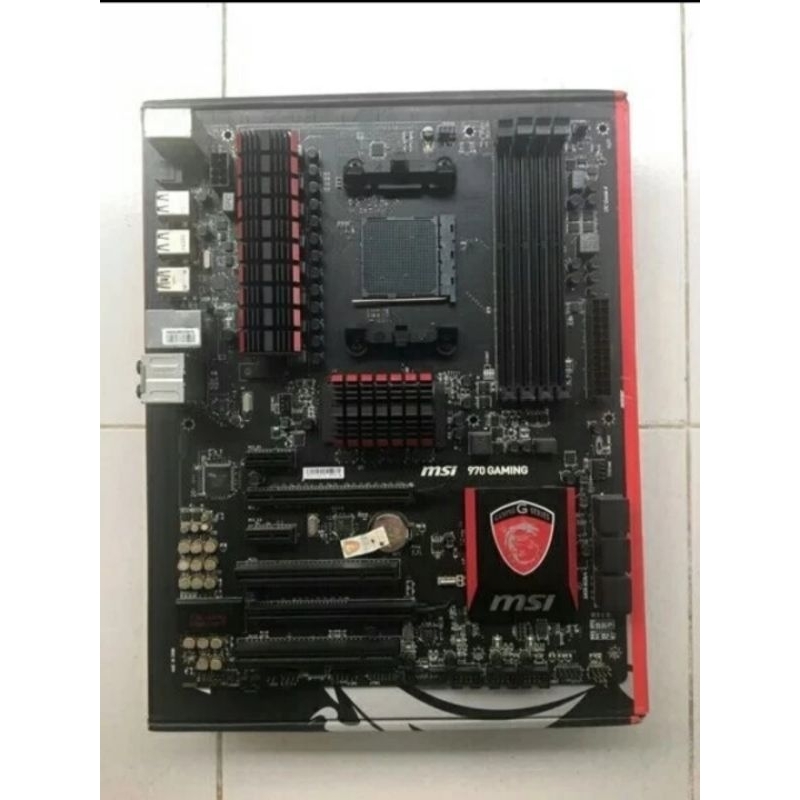Motherboard Mobo Msi 970 gaming + Amd Fx8320e+ ram 16gb kingston normal condition