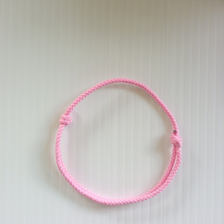 gelang tali prusik gelang tali gunung gelang tali polos PART 2 - Merah Muda