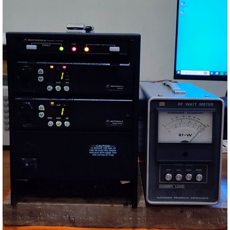 REPEATER HT REPEATER MOTOROLA GR300 BUILD UP