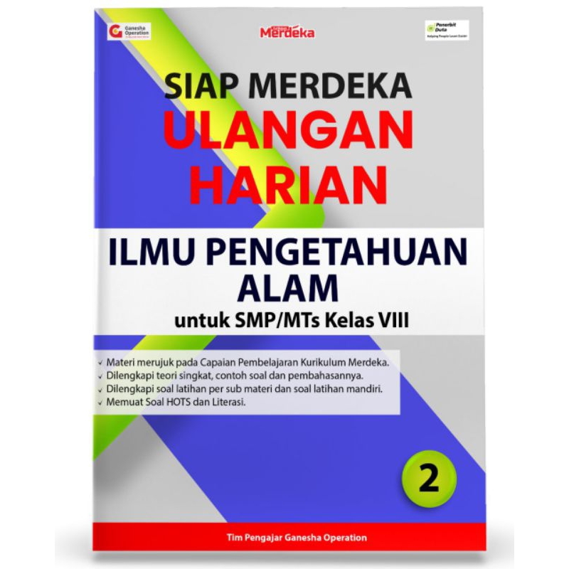 

SIAP MERDEKA ULANGAN HARIAN: Ilmu Pengetahuan Alam SMP/MTs Kelas VIII