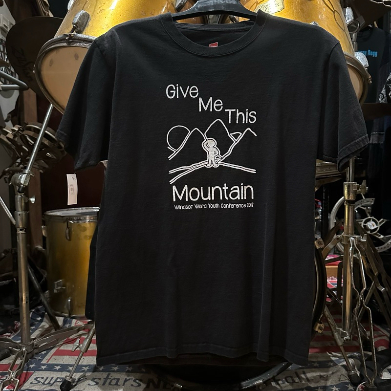 tshirt mauntain hanes