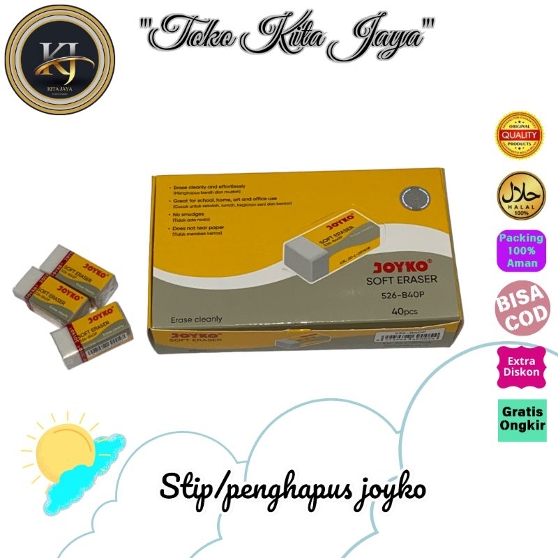 

mdn stip joyko/penghapus joyko