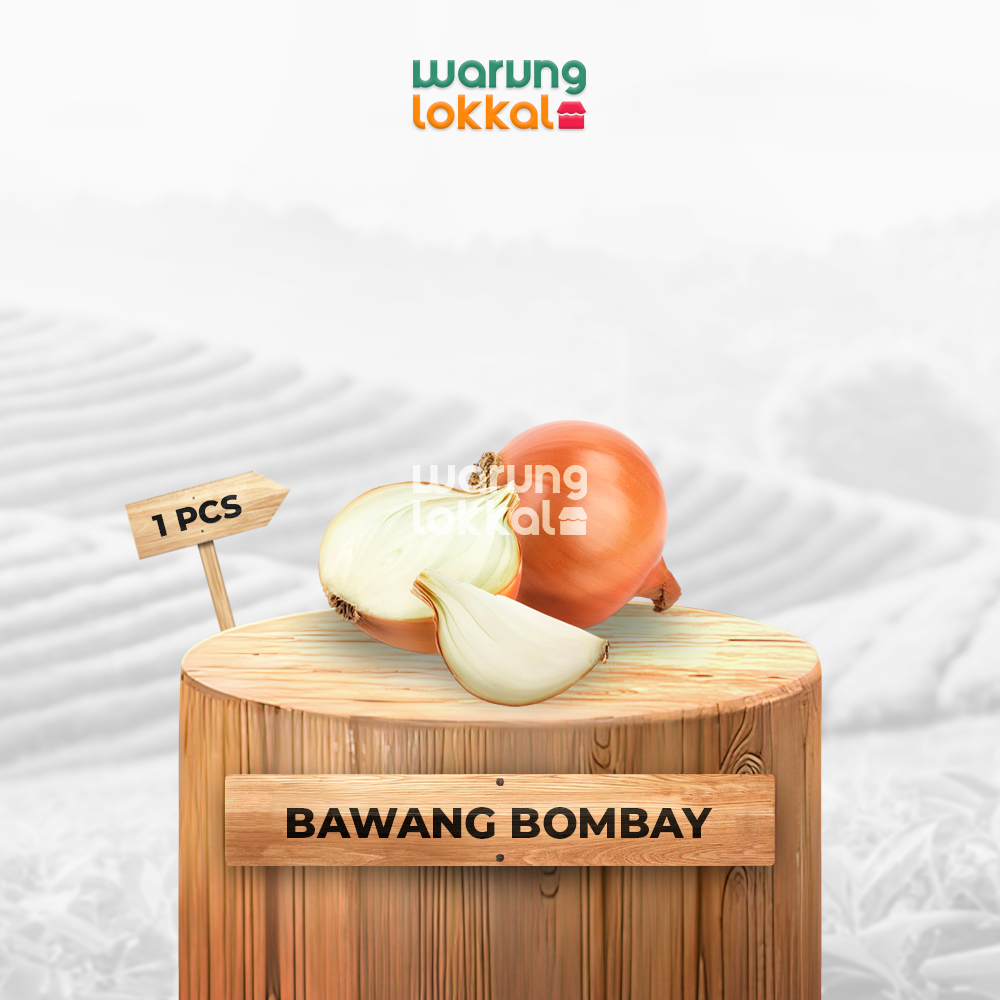 

Bawang Bombay 1 Pcs - Warung Lokkal