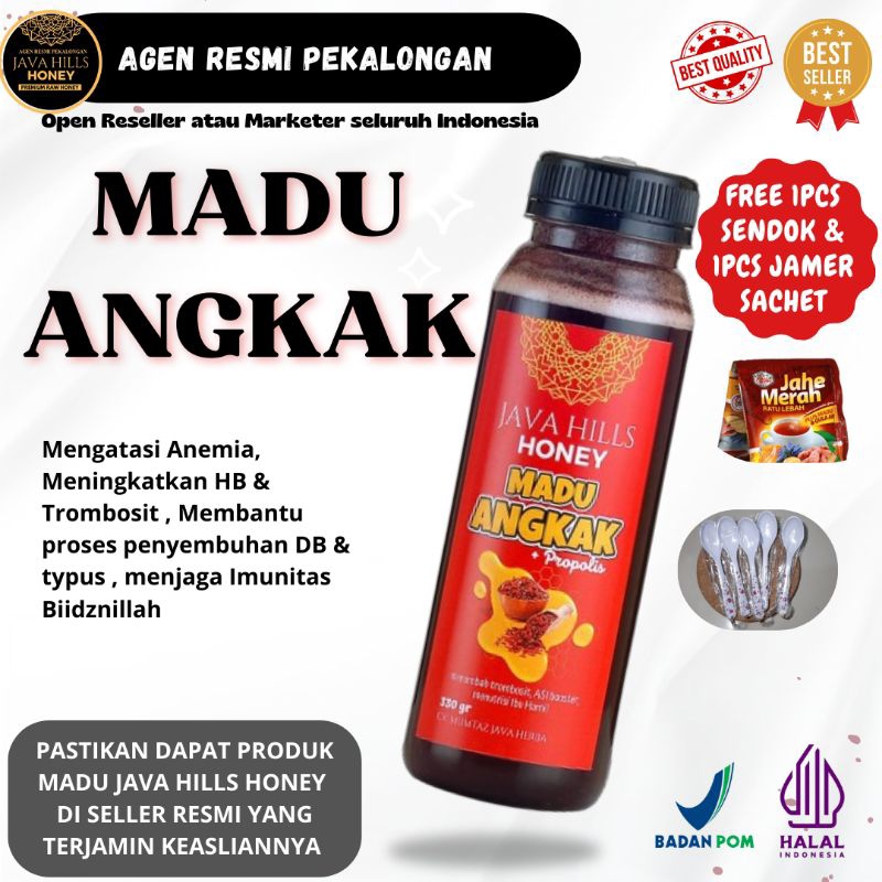 

MADU ANGKAK HERBAL ALAMI 320gr MENINGKATKAN HB TROMBOSIT, MEMBANTU PENYEMBUHAN DBD TYPUS JAVA HILLS HONEY