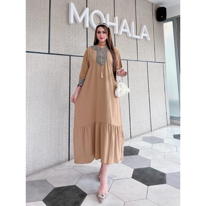 Gamis renda sulthan - gamis arabian - gamis rayon JUMBO premium