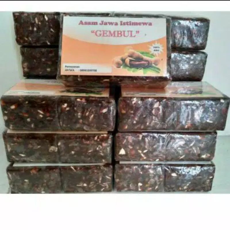 

1 kg Asam Jawa/Asem Jawa GEMBUL TANPA BIJI 100% ASLI