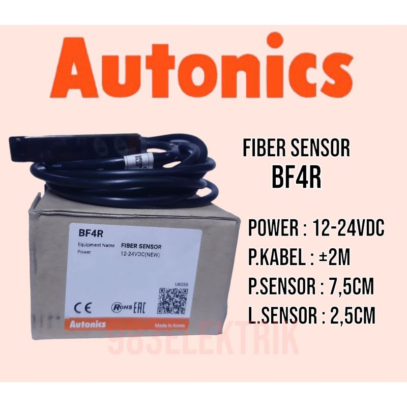 Autonics Fiber Sensor type BF4R fiber sensor autonics