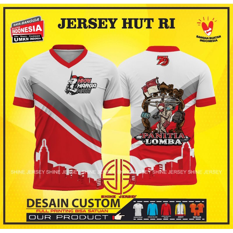 Jersey HUT RI ke 79