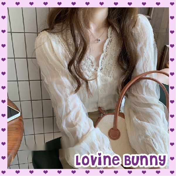 Atasan Blus Wanita Model Korea Warna Putih