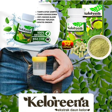 Obat Penyubur Sperma Pria Kapsul Ekstrak Daun Kelor, Penyubur Sperma, Pengental Sperma Pria, Penyubu