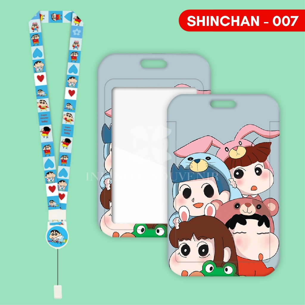 

YEN (N017) ID Card Holder Tali Yoyo Shinchan / Nametag Yoyo Crayon Shinchan / Card Holder Yoyo /