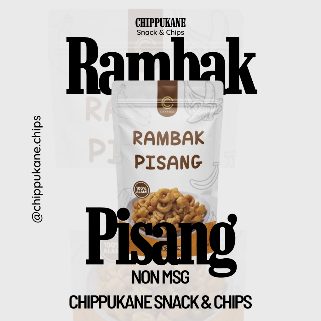 

Rambak Pisang 75gr || Organik || Tanpa Pengawet
