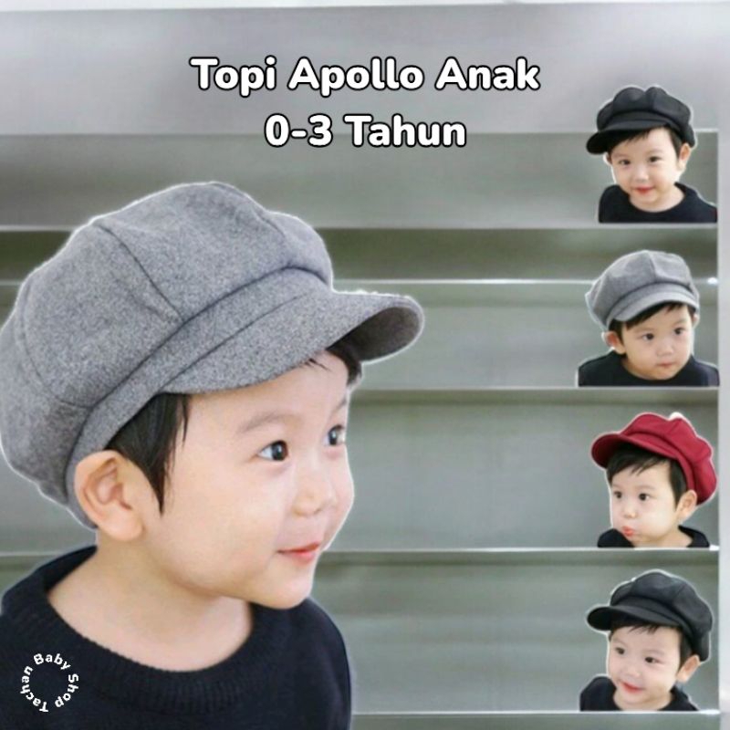 Topi Anak Model Apollo / Topi Apollo Anak / Topi Bayi Apollo / Topi Anak / kado bayi / kado anak / k