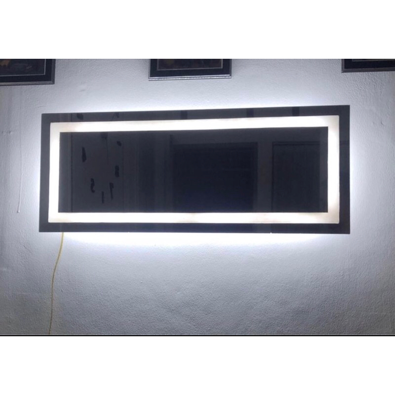 CERMIN LED TOUCHSCREEN, Cermin dengan lampu Led dan Tombol Sentuh Kamar mandi, Meja Rias, Hiasan Din