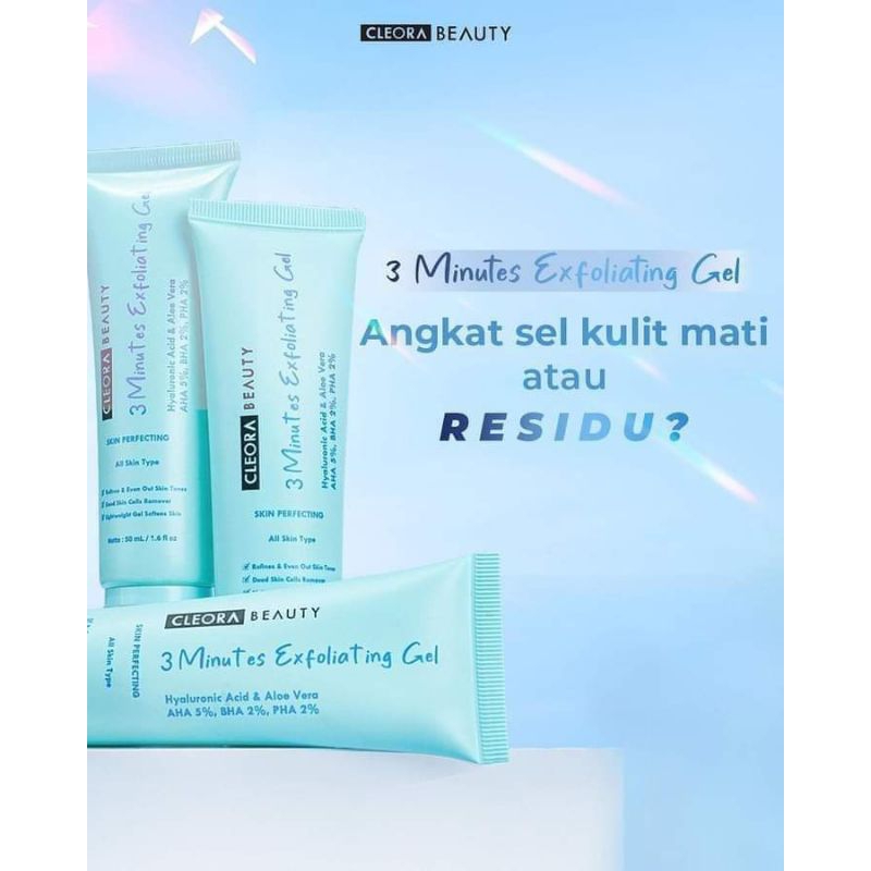 Cloera Beauty Ekfoliasi Gel | 100% ORI