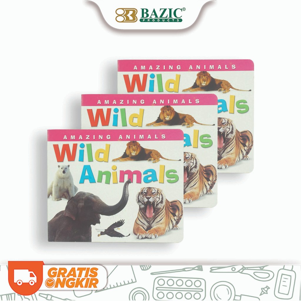 

Bazic Amazing Animals Story Book - Buku Cerita Hewan