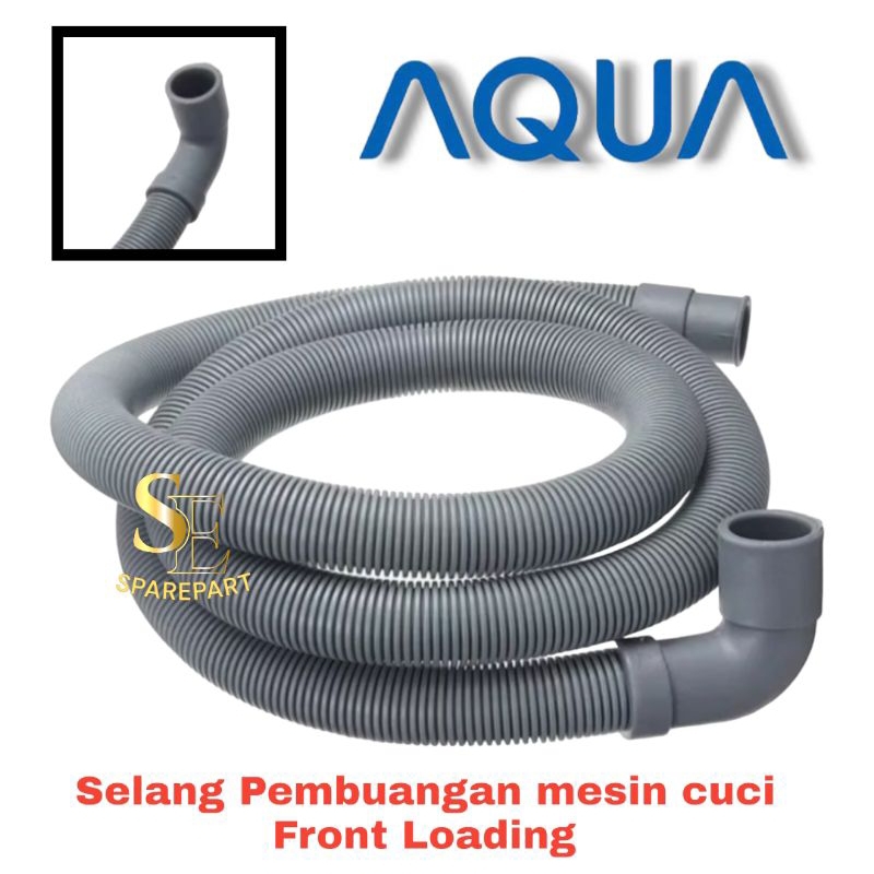 AQUA Front Loading 3M |Selang pembuangan mesin cuci front loading AQUA