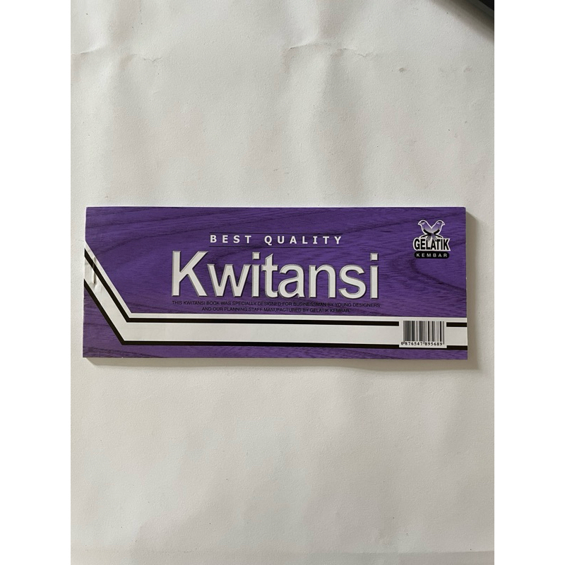 

KUINTANSI GELATIK KEMBAR 40 SHEETS