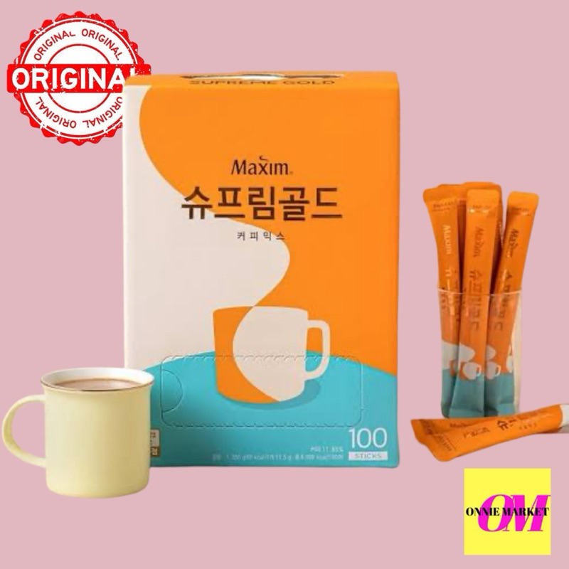 

MAXIM SUPREME GOLD COFFEE KOREA