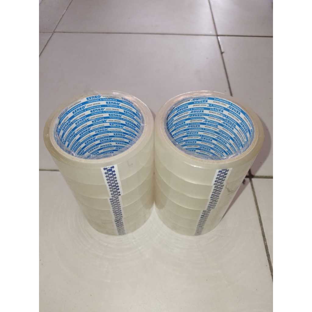 

Selotip Bening Kenko 24mm (1 pack) isi 6