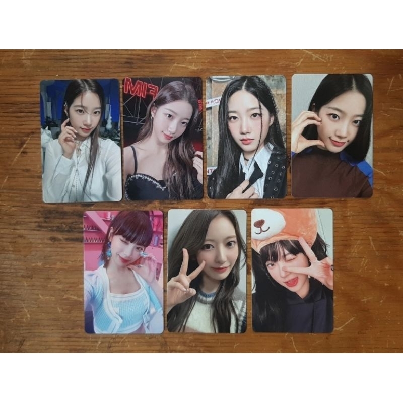 [OFFICIAL] Le sserafim Sakura, Chaewon, Kazuha, Eunchae Photocard PC.