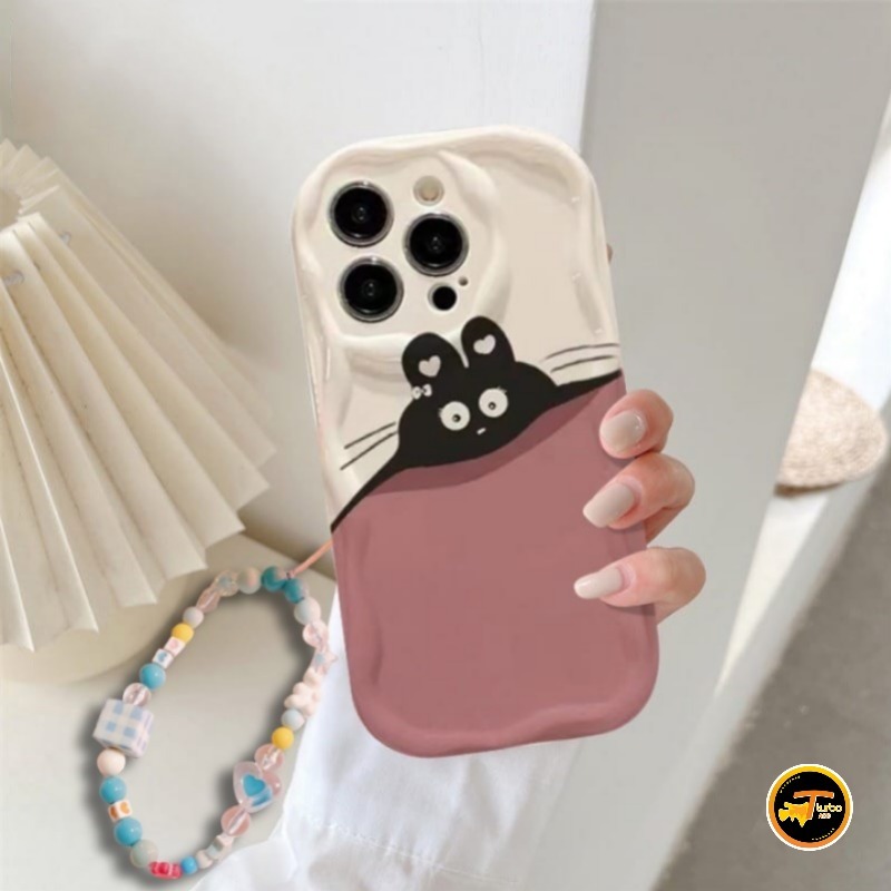 GL036 Premium Case Melting Mouse Bracelet Softcase / Casing Hp REALME C1 C2 2 5 5i C3 8 PRO 8I 9i 10