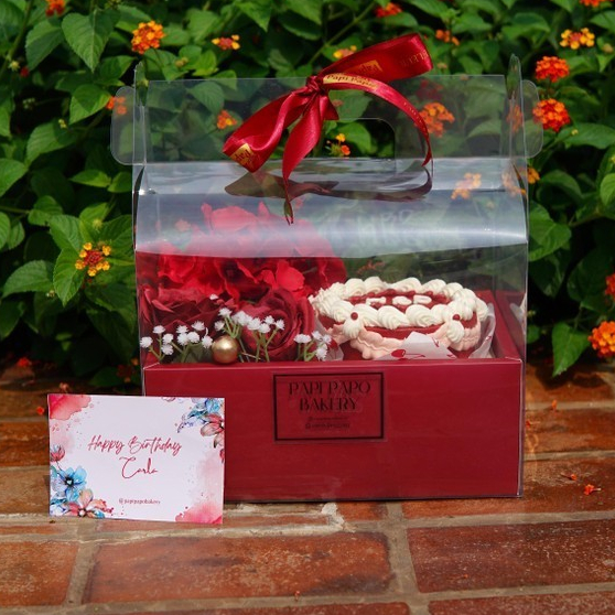 

Garden Party - Romantic Red
