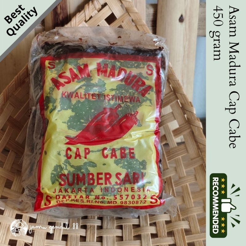 

Asam Madura Cap Cabe produk UD. Sumber Sari 450 gram