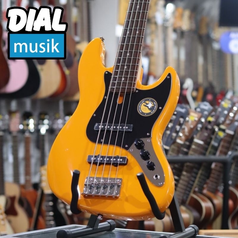 Sire V3P 2nd Gen Marcus Miller Orange 5 String - Bass 5 Senar Orange