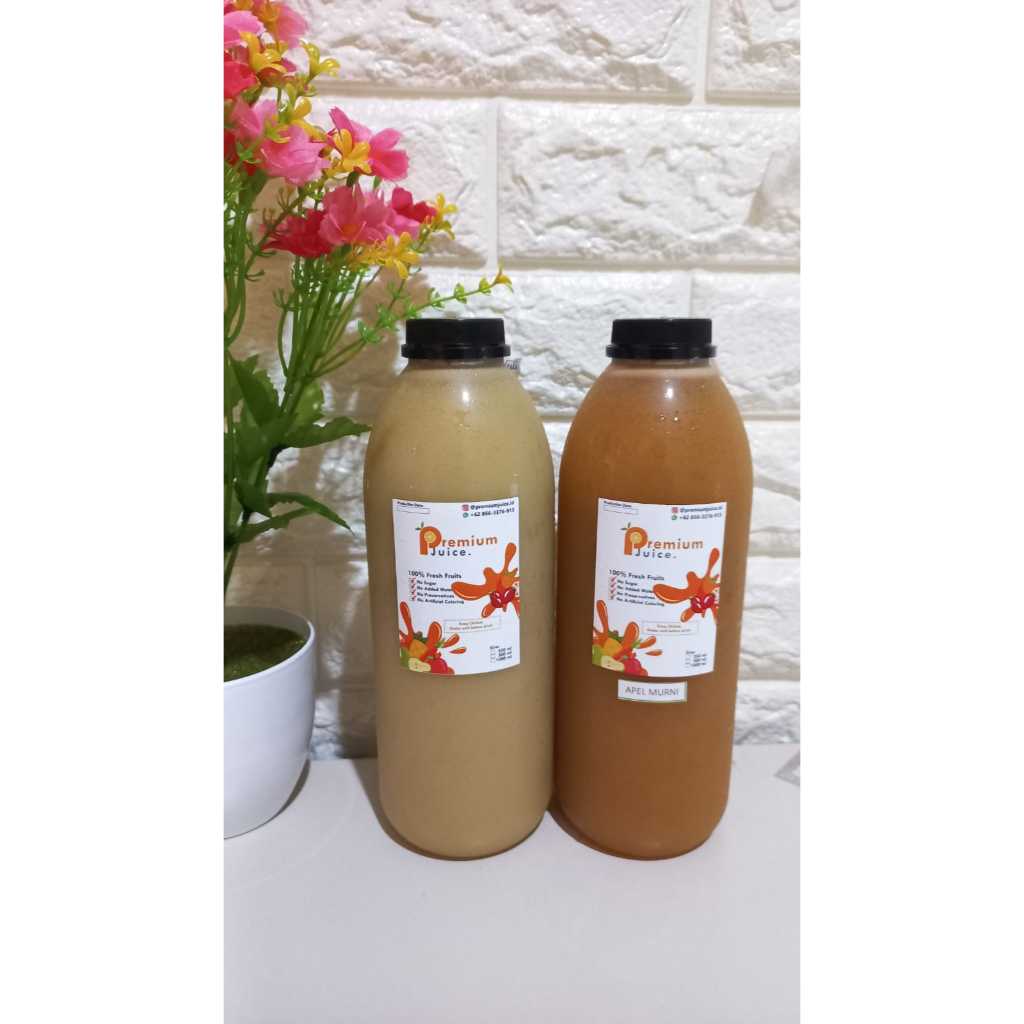 

RB22 Immune Booster - Apel nanas lemon jahe kunyit - Cold PressedJuice Murni 100%