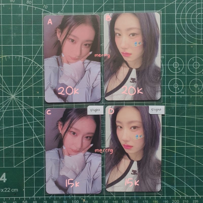 BACA DESKRIPSI ‼️ WTS Jual Photocard PC LEE CHAERYEONG ITZY official kill my doubt kmd
