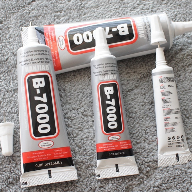 

HenJO Lem Power Glue Strong Adhesive 50ML - B-7000 Transparent