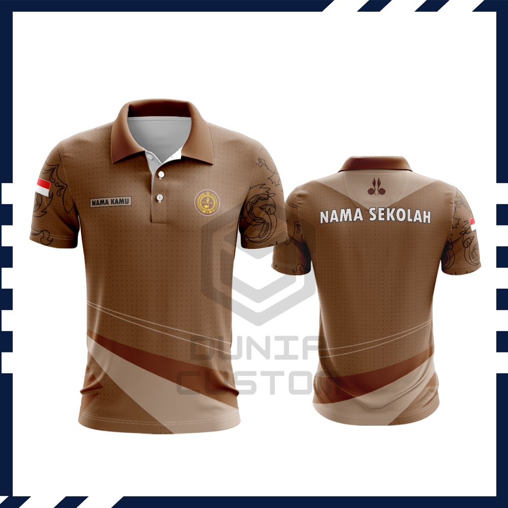 Baju Pramuka Kaos Baju Jersey Pria Pramuka Pembina Fullprint
