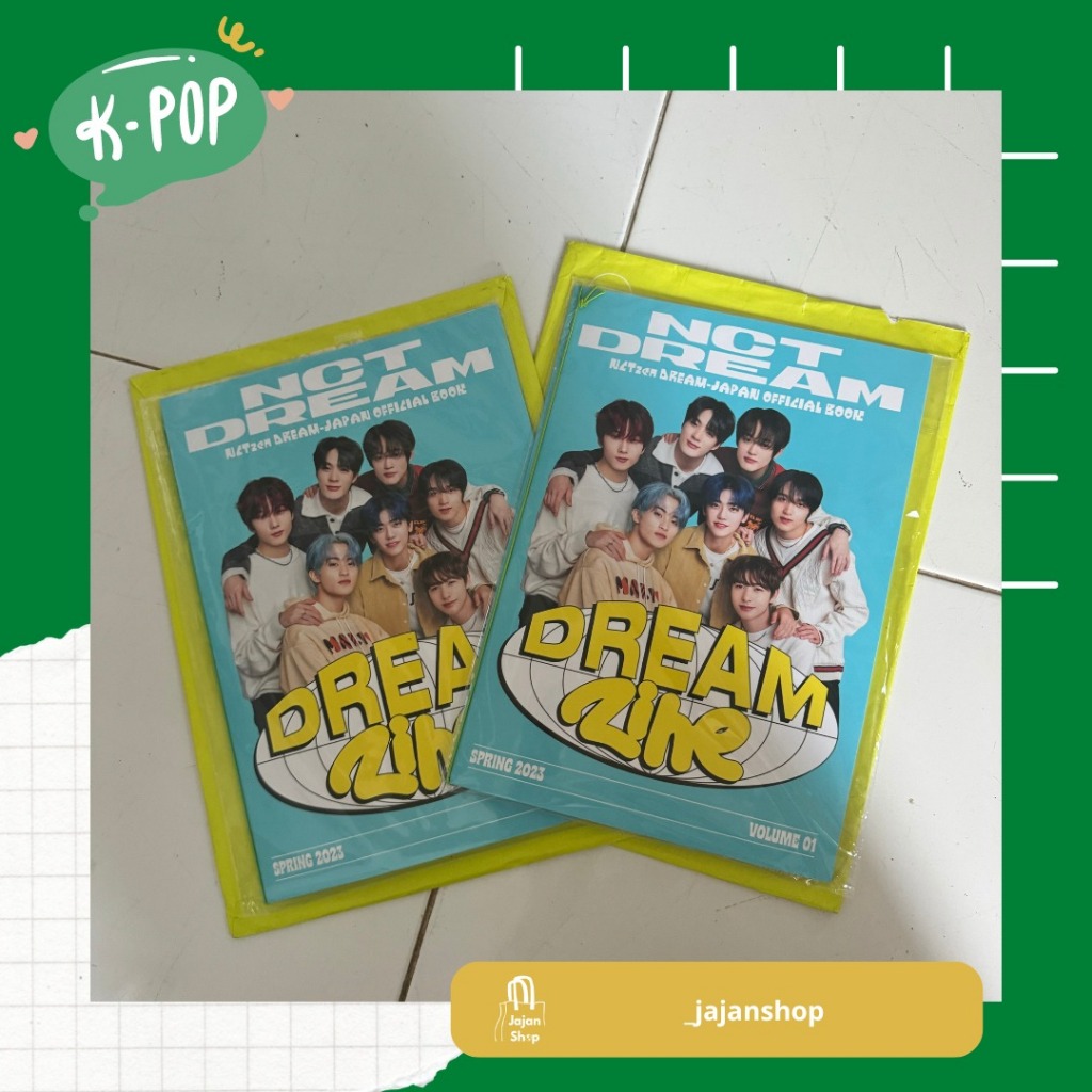 NCT Dream NCTzen Dream Japan Official Book Vol.1 Spring 2023