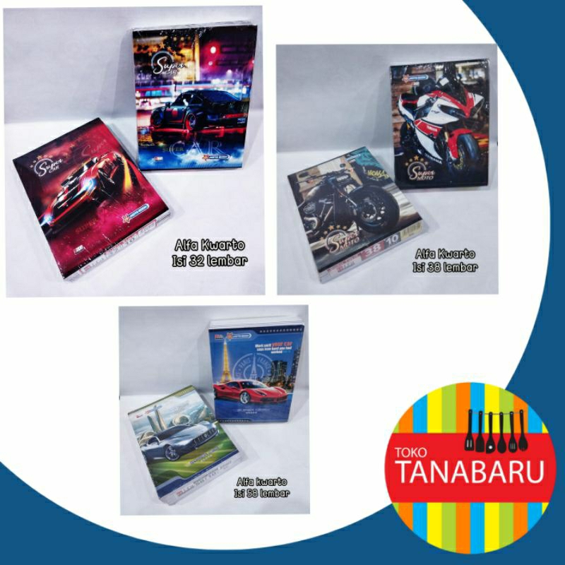 

Buku tulis / Alfa buku tulis / sampul buku / sampul coklat