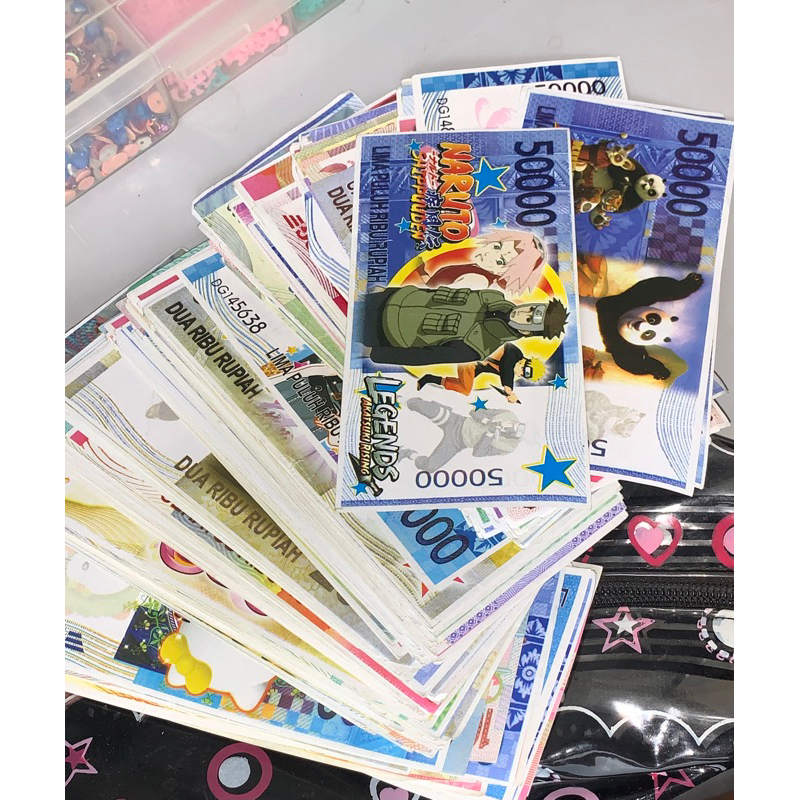 UANG MAINAN MURAH | UANG MAINAN KARTUN