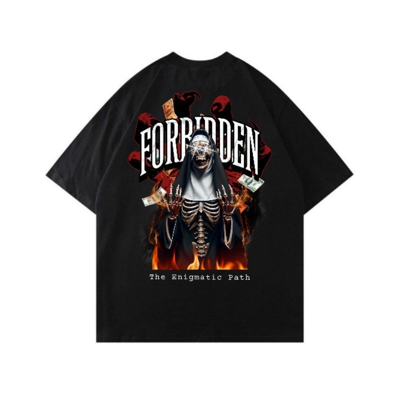 Rough & Rad Tshirt Kaos Oversize Premium Pria dan Wanita Forbidden