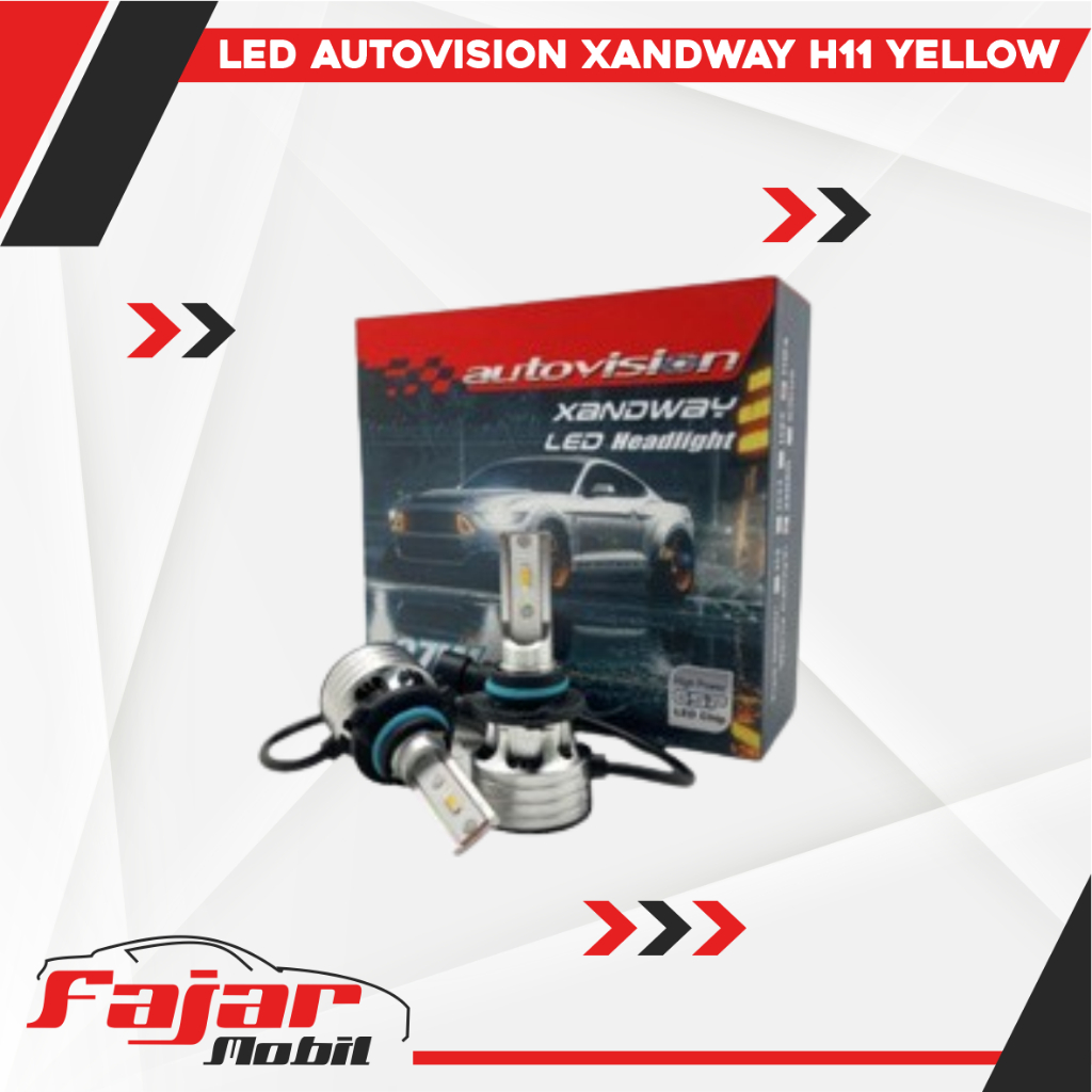 LAMPU LED AUTOVISION XANDWAY H11 YELLOW