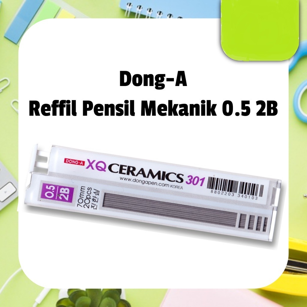

V2_Dong-A Refill Pensil Mekanik 2B Lead XQ 0.5
