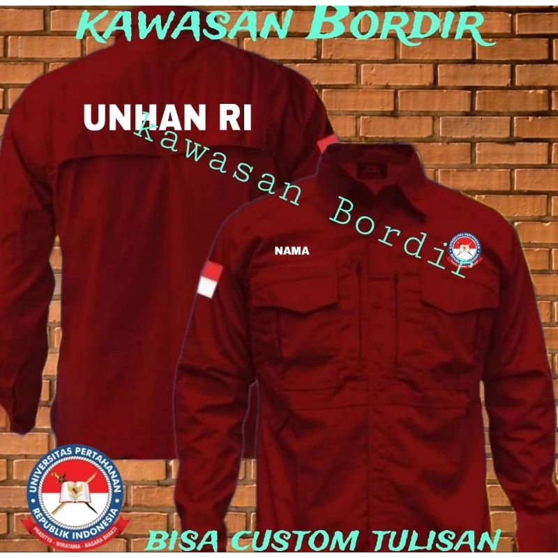 Terbaru kemeja tactikal UNHAN seragam tactikal UNHAN baju tactikal UNHAN kemeja mta''c UNHAN seragam