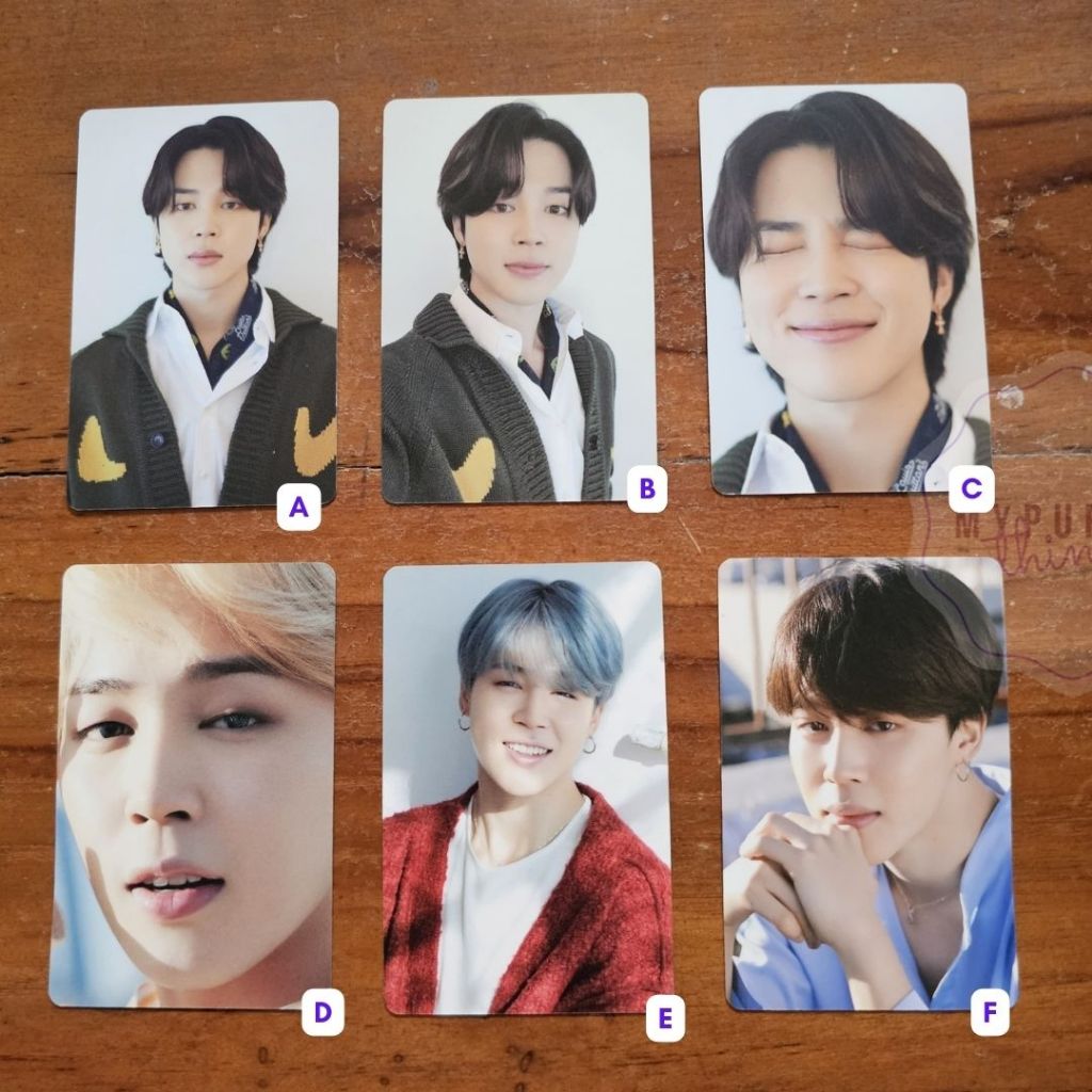 [Sharing] DICON Photocard 101 Jimin PC Official
