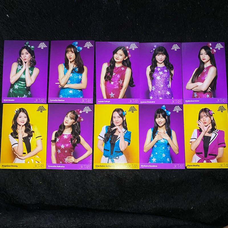 Photopack PP PC JKT48 Official Theater Sementara | Azizi Christy Flora Oniel Gita Greesel Indah Jess