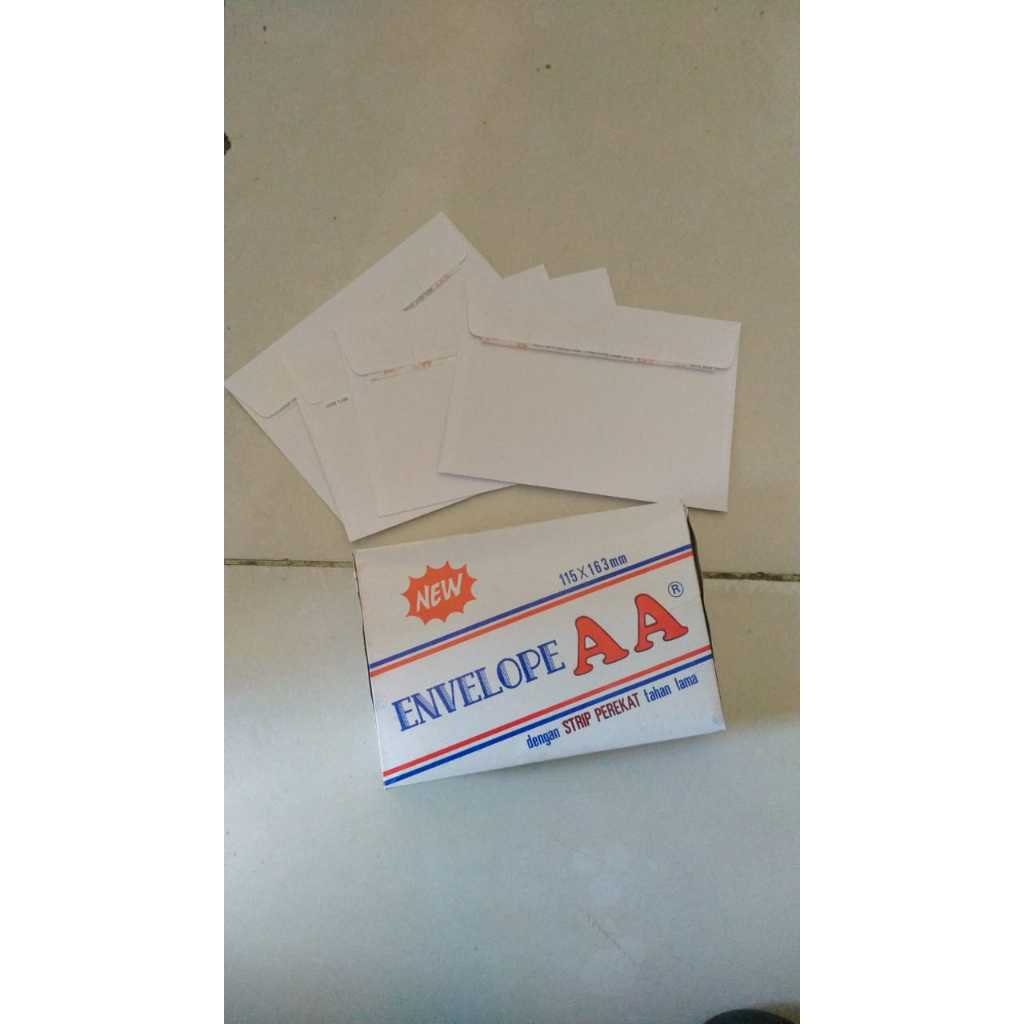 

Amplop Putih 110 1(Pcs)