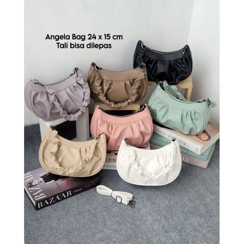 Angela Bag Tas Wanita Bisa Selempang Tas Fashion Wanita